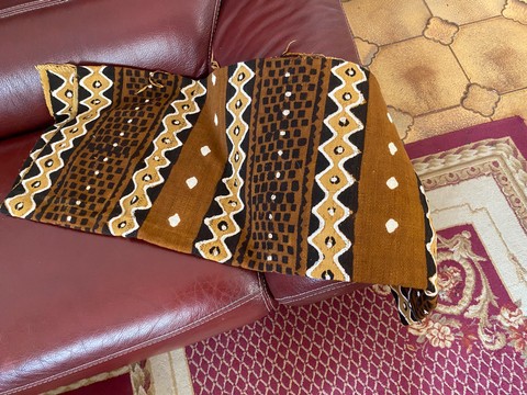 Genuine bogolan due Malin Dogon country