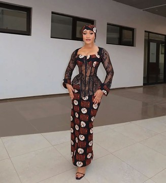 African Ankara Corset dress, Ankara Casual formal Dress, Nigeria women Fashion