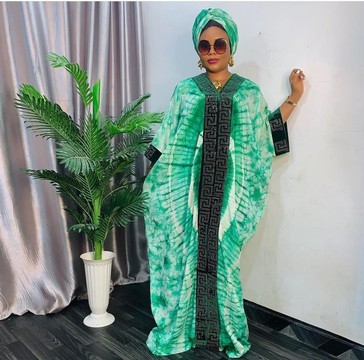 Rich Aunty Vibes Adire BuBu/Agbada/BouBou