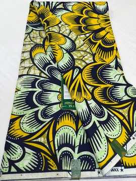 Original VLISCO Super Wax fabric/ Dutch Wax/ Hollandais Wax