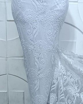 Sample lace, fabric for wedding, lace for wedding dress, lace   (5 yards )