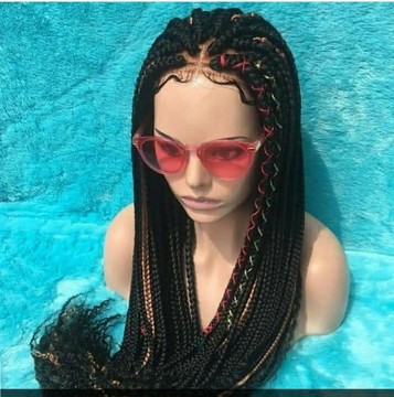 Ifemi braided wig with swag