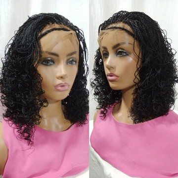 Micro tresses de boîte, 16 pouces
