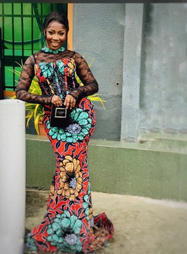 Robe longue imprimée Ankara, robe maxi africaine, robe Ankara, vêtements pour femmes africaines