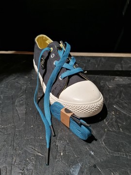 LACES n°D 80/110/150 cm 31.5/43.3/59 inch Blue Sneakers Tennis Trainers Cool Original Style Look