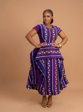 Akwete Aso-Oke Two-Piece Set for Cultural celebrations, Traditional Weddings, Birthday Celebrations