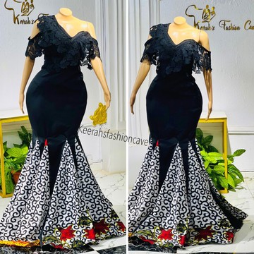 Ankara print long dress, African women gown, Africans  print dress
