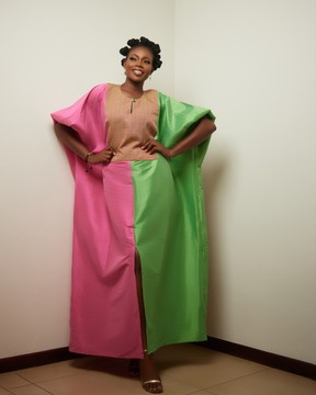 Robe Bubu bicolore