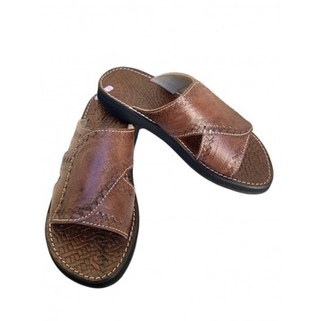 Men's sandal in genuine leather