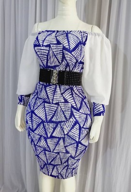 Sublime pleated silk and muslin dress “bogo city