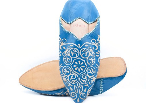 Genuine genuine leather slippers