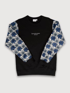 Praia black wax sweatshirt
