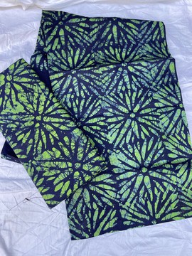 African Adire Batik / Handmade Batik / Ankara Fabric / 100% Cotton Fabric