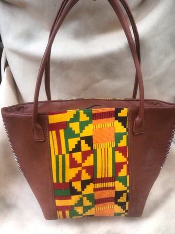 Kente traveling bag/shopping bag