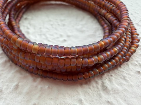 Rum Glow - Luxury Waistbeads, Waist Chain, Bayas, Bine Bine, Binbin, Body Jewelry, Belly Beads
