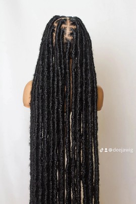 Chunky dreadlocks wig,  full lace 45inches