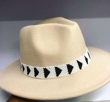 Chapeau Fedora, fedora perlé, chapeau de plage, chapeau d'été