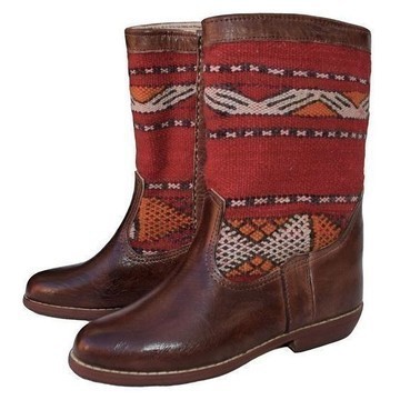 Grande Vente! Bottes en cuir véritable artisanale fait main par des artisans du Maroc