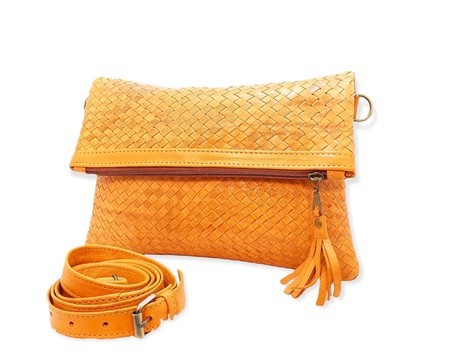 handmade real leather wallet