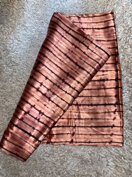 4 Yards Adire Silk Fabric, Nigeria Tribal Dashiki, Nigerian Wedding Dress, Adire Tie Dye Fabric