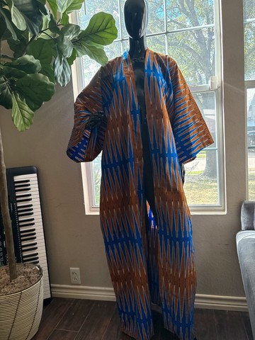 Ankara kimono dress