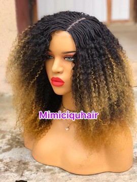 Perruque en mélange de cheveux humains