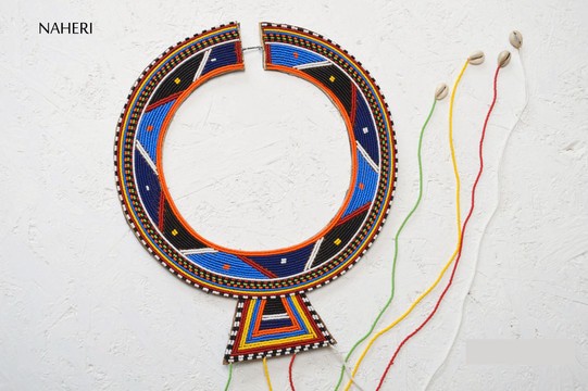 African maasai beaded necklace handmade jewelry