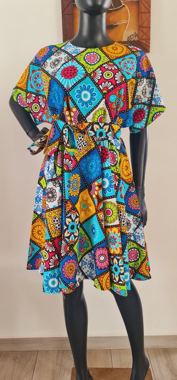 Robe courte Laura wax
