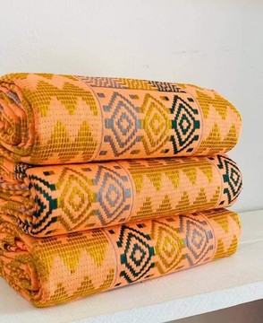 Ashanti Bonwire Kente -Hand woven