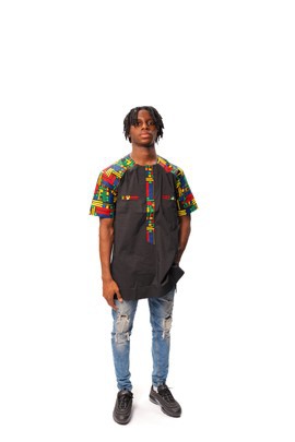 Ankara Wax Shirt, African Men Clothing, African Mens Wear, African Print Shirt