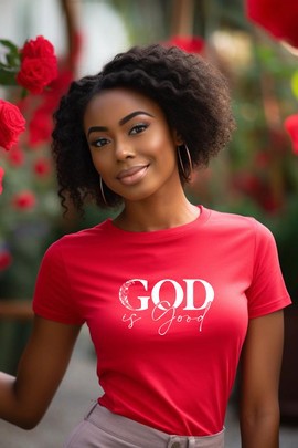 T-shirt - "God is good"