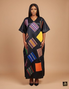 Adela Patchwork Kaftan