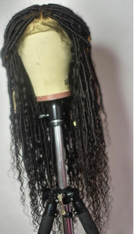 Bohemian Faux locs, goddess locs