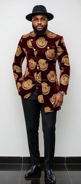 Men igbo two-piece outfit