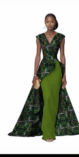 Sapphire  Evening Gown