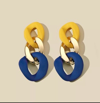 "The links" earrings
