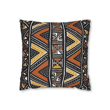 (2 Sets) - Mudcloth Pillow Cover Multicolor | African Room Decor (MORE SIZES AVAILABLE)