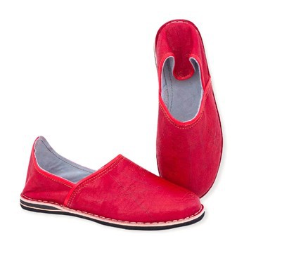 Handmade original leather slipper