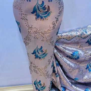 Brocade, Damask, lace   (5 yards )
