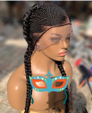 Patewo full lace braided wig