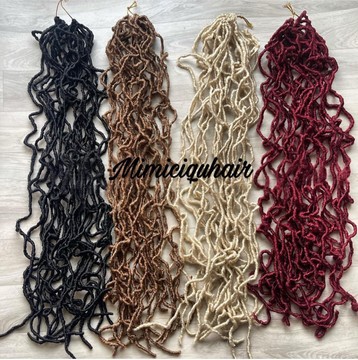 Nu Locs Crotchet 36”(4 packs bundle)