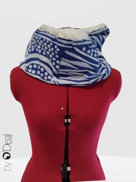 Écharpe Snood modulable en polaire / wax