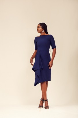 SIENNA DRESS NAVY