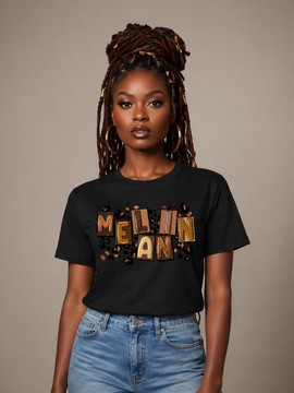 T-shirt - "Melanin Brown "