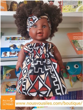 Poupée  noire Amy-Rosemary Colibri Dolls - BOGOLAN