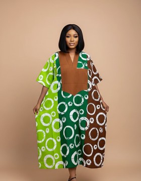 Adire Bubu Dress