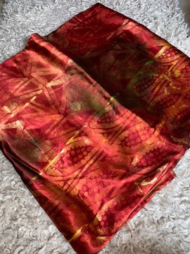 4 Yards Adire Silk Fabric, Nigeria Tribal Dashiki, Nigerian Wedding Dress, Adire Tie Dye Fabric
