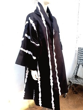 Afro Kimono coat by Ricoton