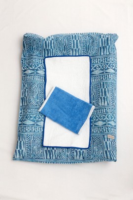 Housse de matelas à langer wax NDOP Fait main