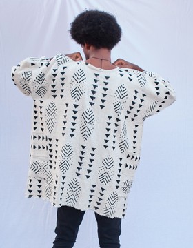 Top Off Bogolan Cloak (Pre-Order)